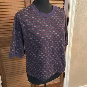 Madewell Cherry Print Top